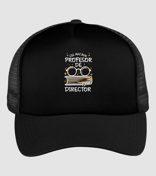 Cel mai bun profesor de director model negru pe tricou