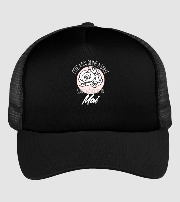 Cele mai bune mame sunt născute în Mai model negru pe tricou