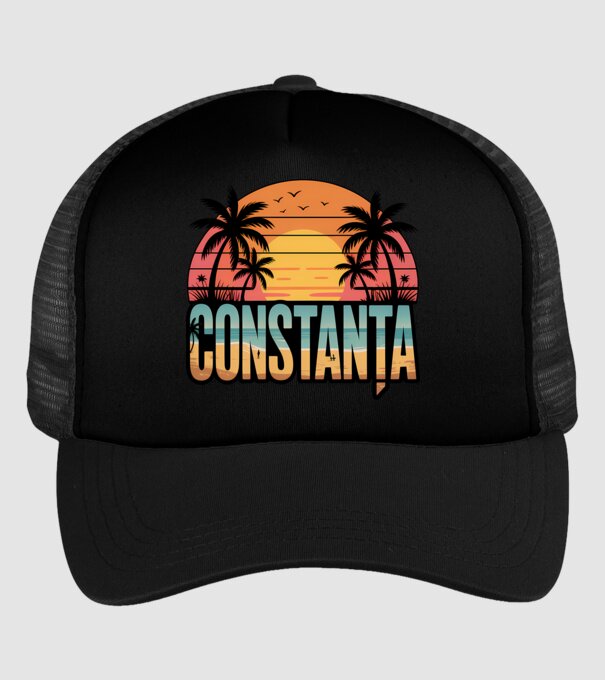 Constanța model negru pe tricou