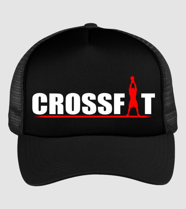 Crossfit model negru pe tricou