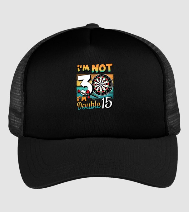 Darts Birthday 30 years old model negru pe tricou
