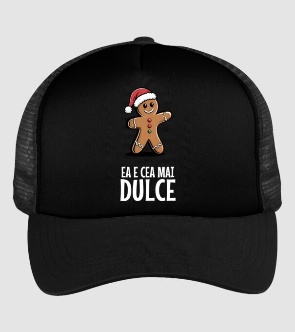 Ea e cea mai dulce Negru model negru pe tricou