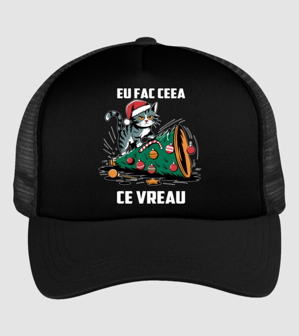 Eu fac ceea ce vreau Negru model negru pe tricou