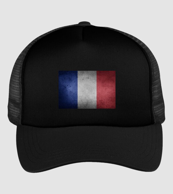 FRANCE model negru pe tricou