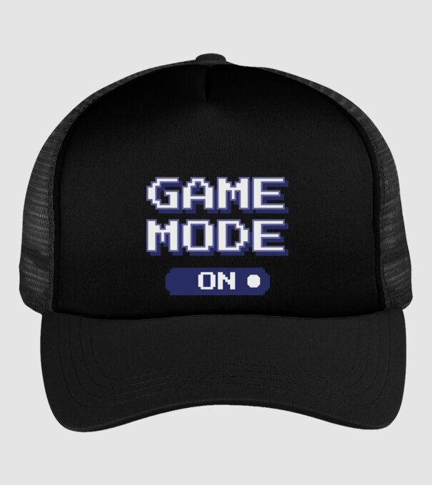 Gamer - Game mode on model negru pe tricou