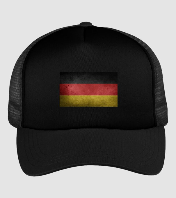 GERMANY model negru pe tricou