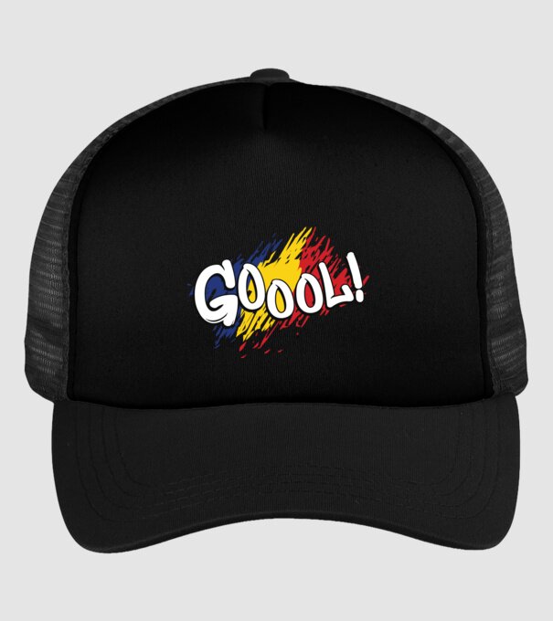 GOOOL model negru pe tricou