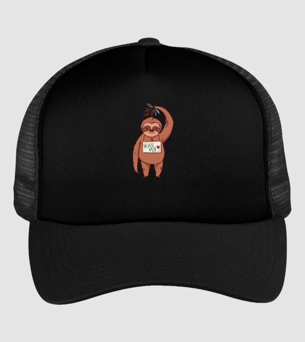 Leneș model negru pe tricou