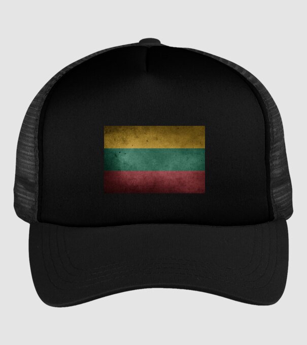 LITHUANIA model negru pe tricou