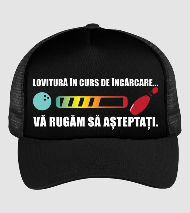lovitură în curs de încărcare .. vă rugăm să așteptați. model negru pe tricou