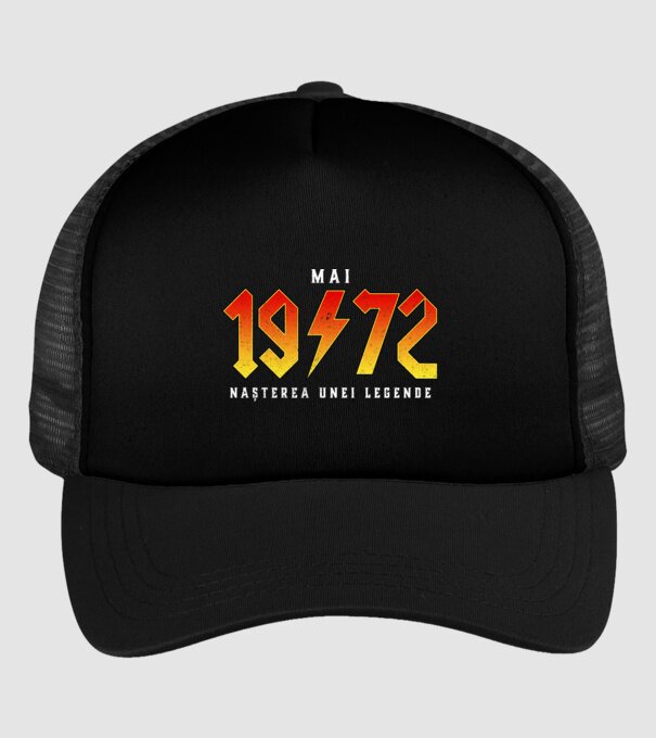 Mai - 1972 - nașterea unei legende model negru pe tricou