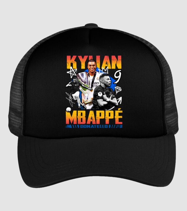 Mbappé tribute model negru pe tricou