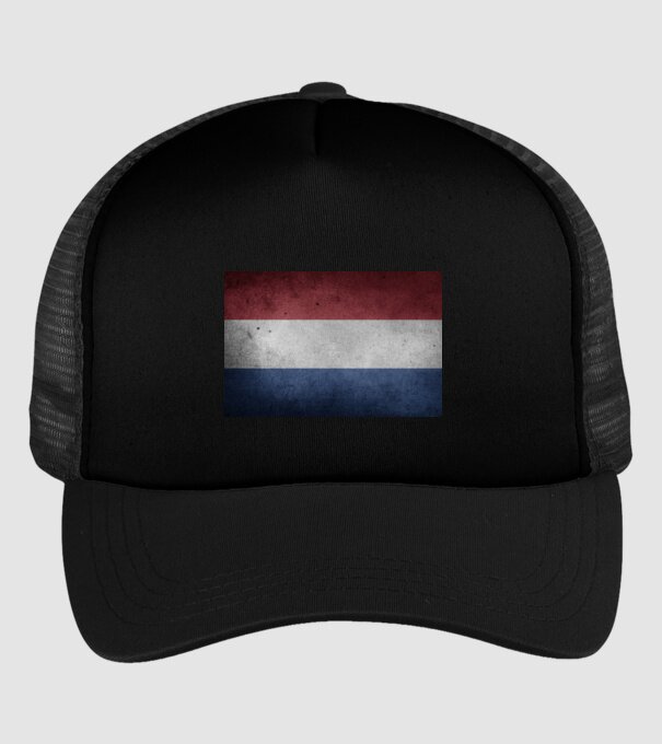 NETHERLANDS model negru pe tricou