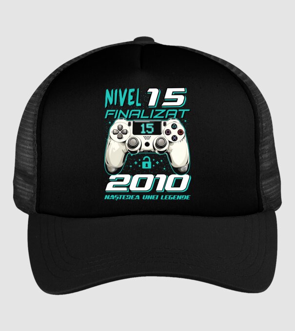 Nivel finalizat 15 2010 model negru pe tricou