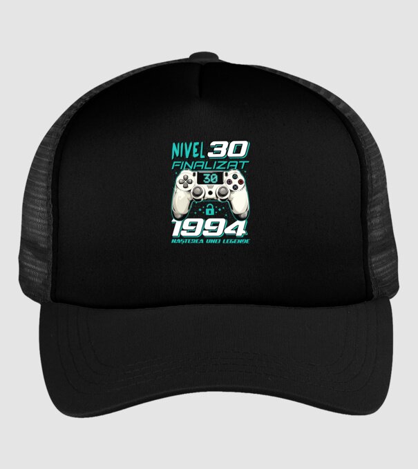 Nivel finalizat 30 1995 model negru pe tricou