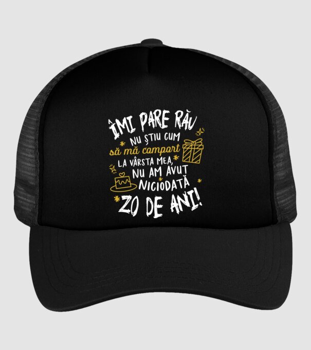 Nu am avut niciodată 20 de ani model negru pe tricou