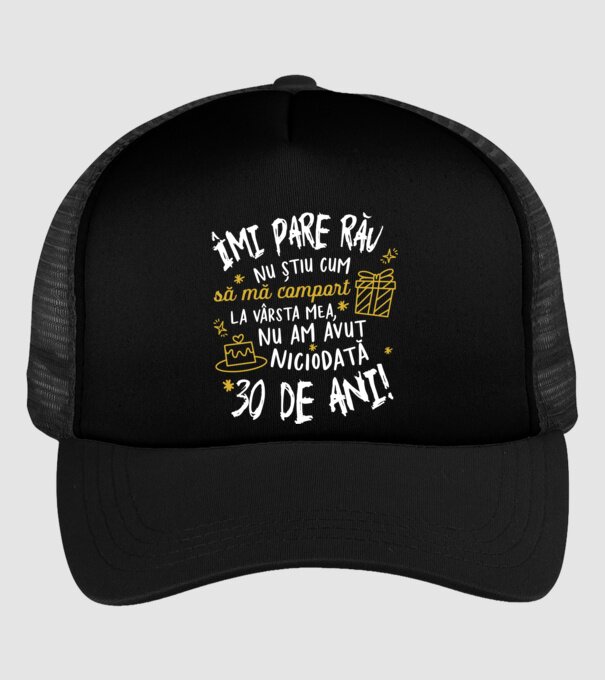 Nu am avut niciodată 30 de ani model negru pe tricou