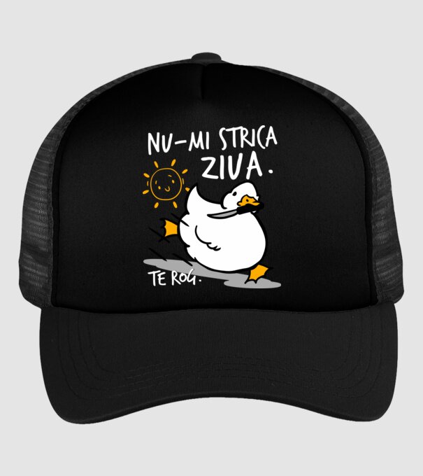 Nu-mi strica ziua. model negru pe tricou