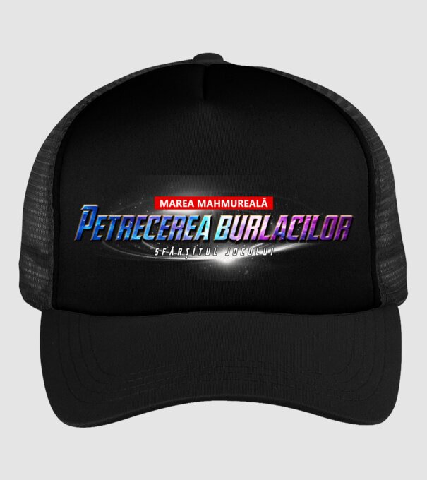 Petrecere de burlac Sfârșitul jocului model negru pe tricou