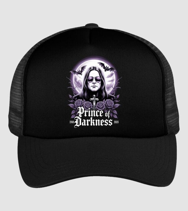 Prince of Darkness model negru pe tricou