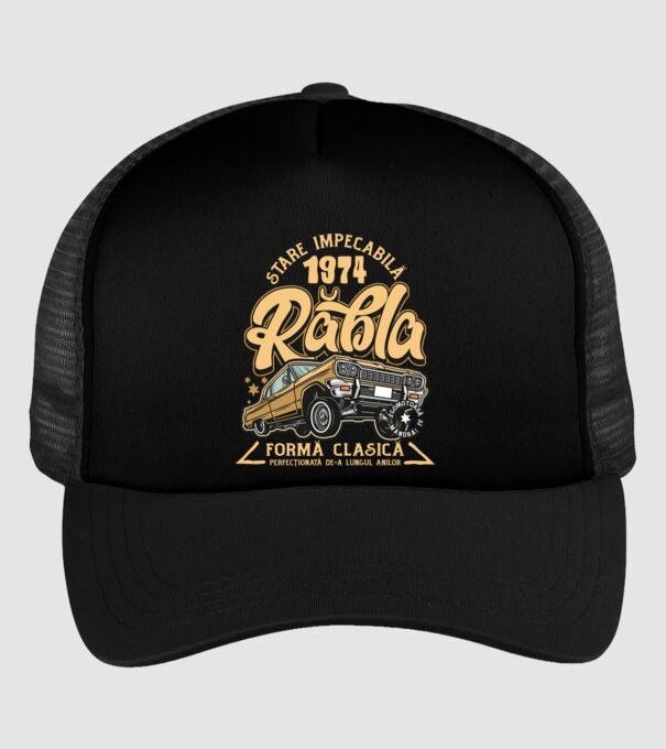 Rablă 1975 model negru pe tricou