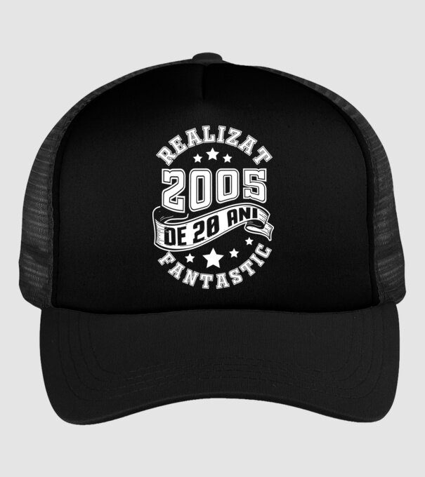 Realizat de fantastic - 2005 model negru pe tricou
