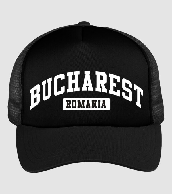 România Bucharest sport model negru pe tricou