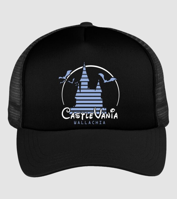 România CastleVania model negru pe tricou