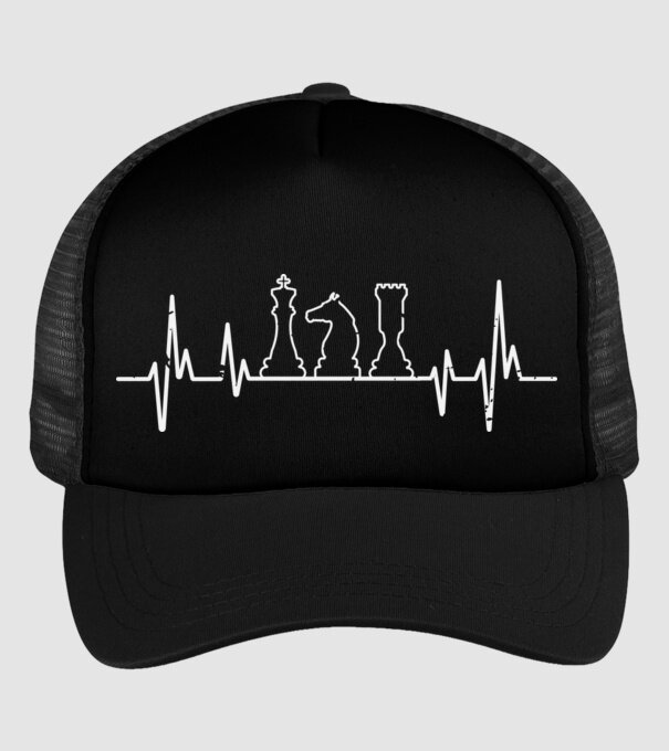 Șah model negru pe tricou