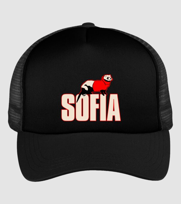 sofia la casa de papel model negru pe tricou