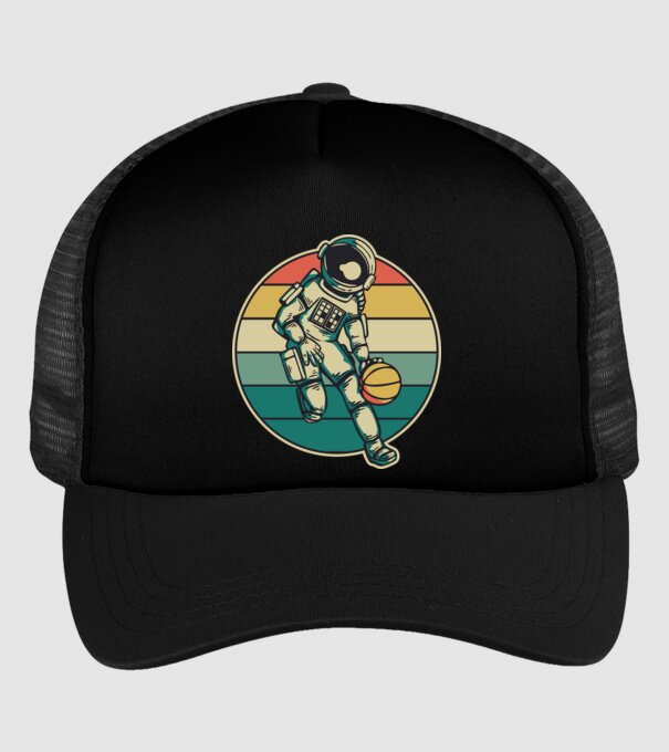 SpaceBall model negru pe tricou
