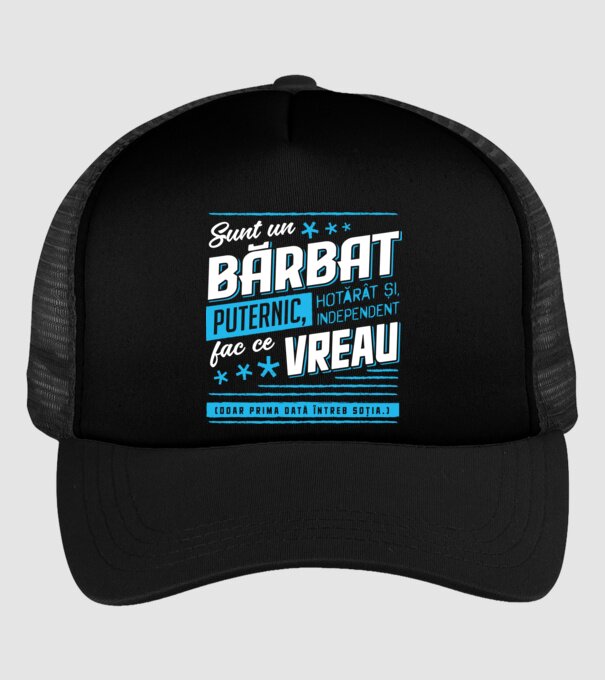 Sunt un bărbat puternic model negru pe tricou
