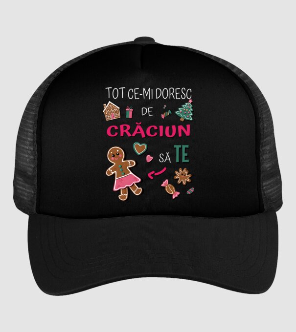 Tot ce-mi doresc de Crăciun să TE Femei Negru model negru pe tricou