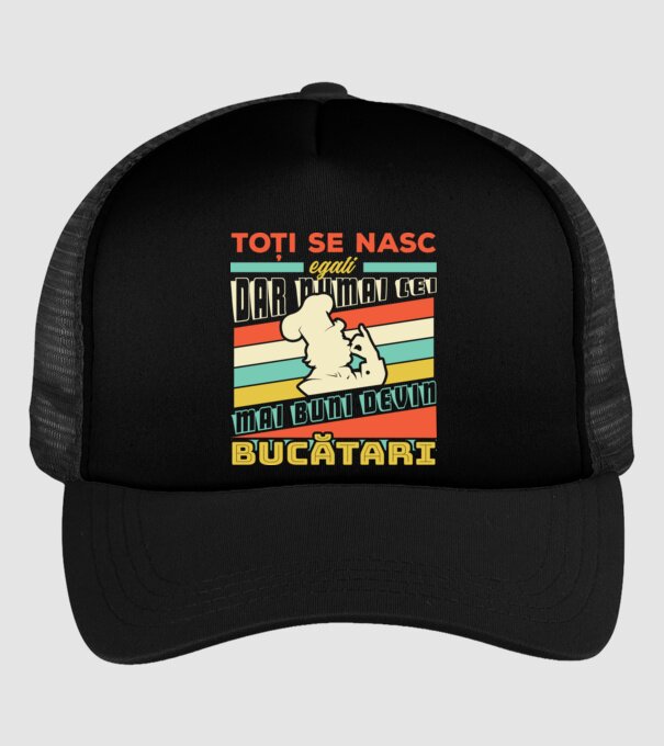 Toți se nasc egali, dar numai cei mai buni devin bucătari model negru pe tricou