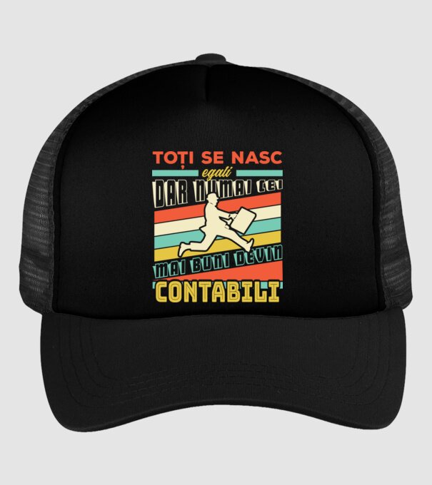 Toți se nasc egali, dar numai cei mai buni devin contabili model negru pe tricou