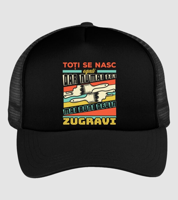 Toți se nasc egali, dar numai cei mai buni devin zugravi model negru pe tricou