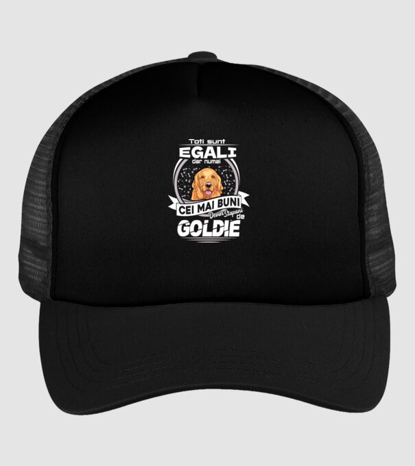 Toți sunt egali, dar numai cei mai buni devin stăpâni de goldie lght model negru pe tricou
