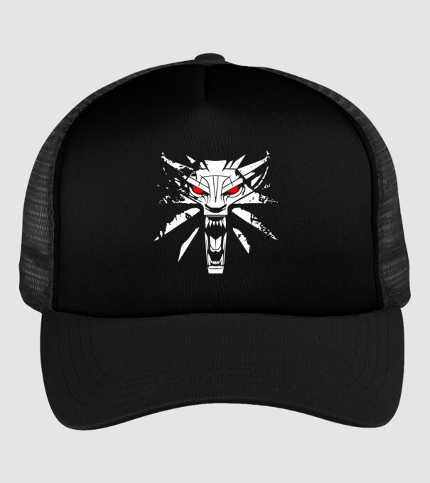 Witcher model negru pe tricou