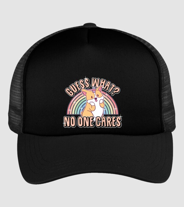 Guess what corgicorn model negru pe tricou