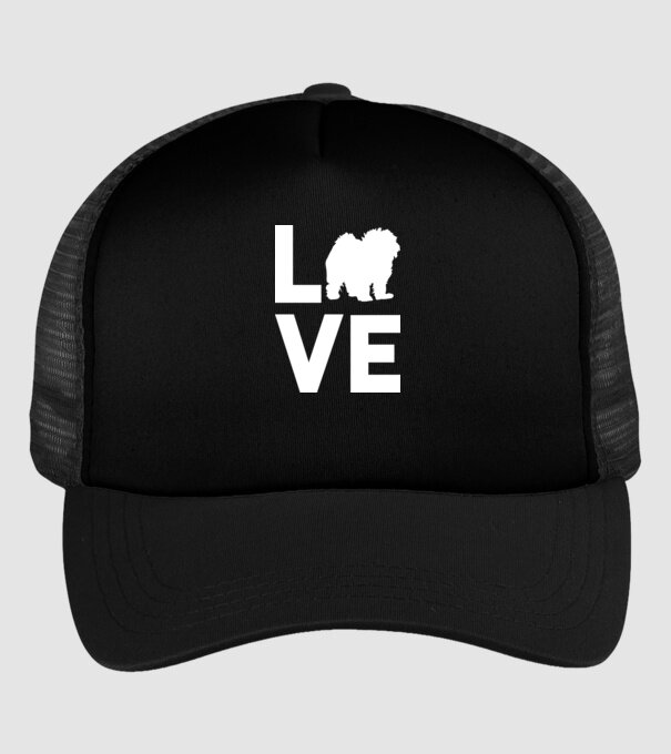 LOVE Bolognese model negru pe tricou