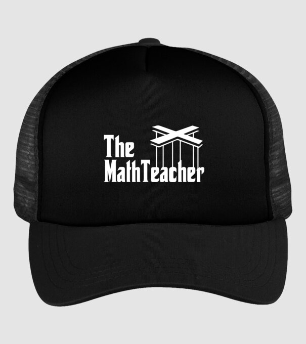 Profesor de matematică Mathteacher Godfather model negru pe tricou