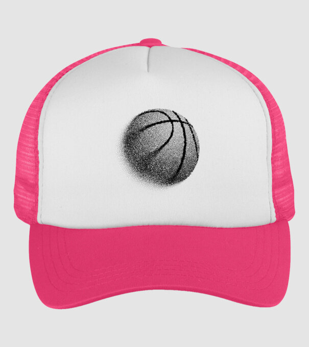 Basketball model roz neon pe tricou