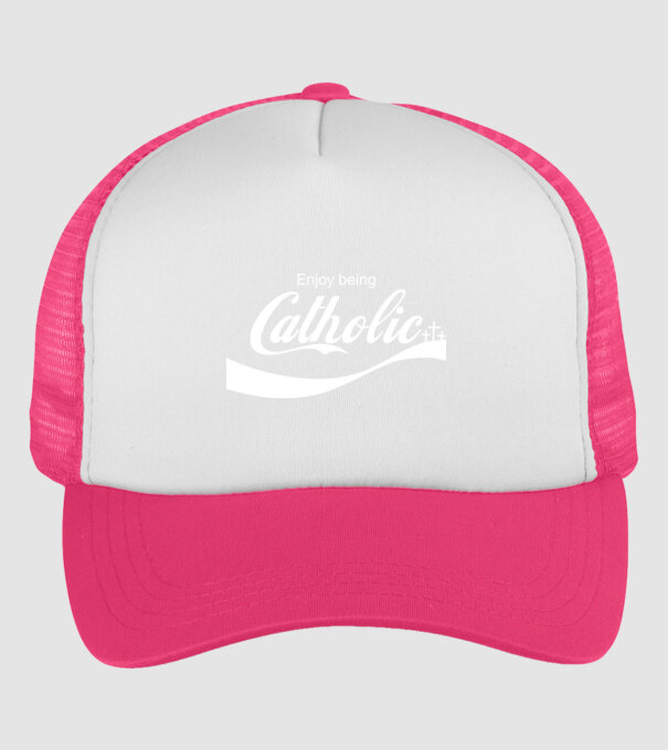ChatoliCoke model roz neon pe tricou