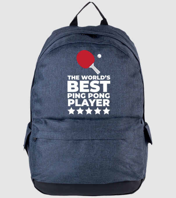 Cel mai bun jucător ping-pong engleză model albastru jeanși pe tricou