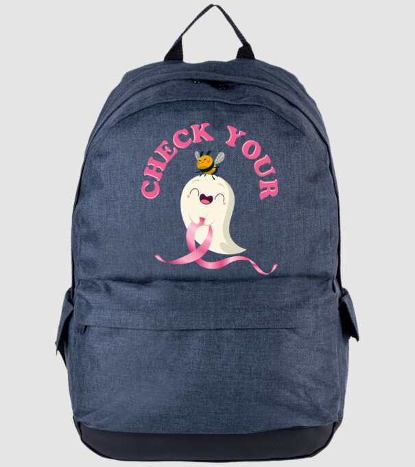 Check your boo-bees model albastru jeanși pe tricou