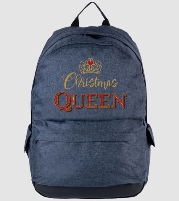 Christmas Queen model albastru jeanși pe tricou