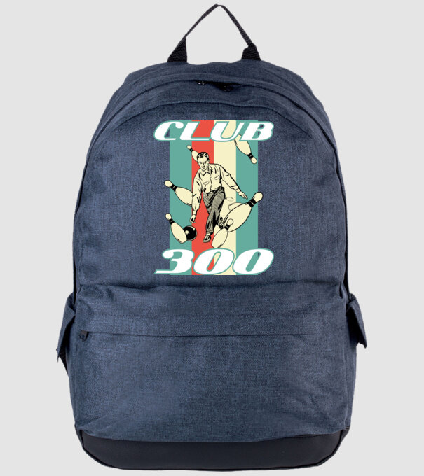 club300 model albastru jeanși pe tricou