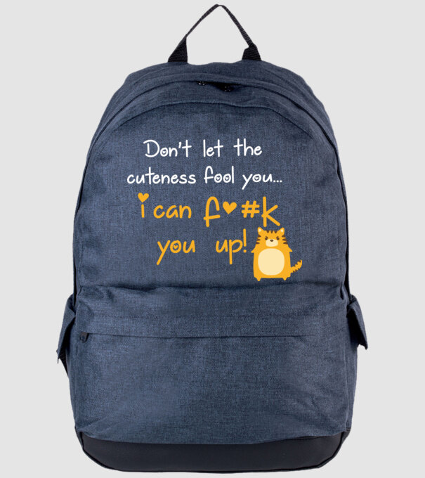 Cuteness model albastru jeanși pe tricou