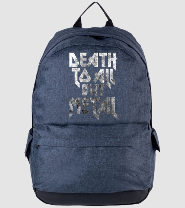 Death but metal model albastru jeanși pe tricou