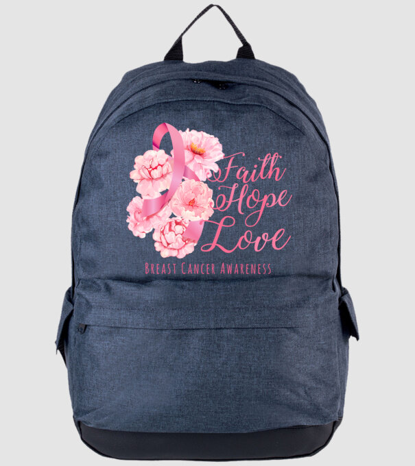 Faith hope love model albastru jeanși pe tricou
